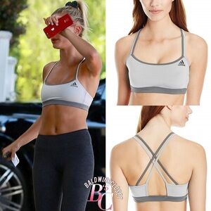 Adidas Sport Bra as seen on Hailey Bieber